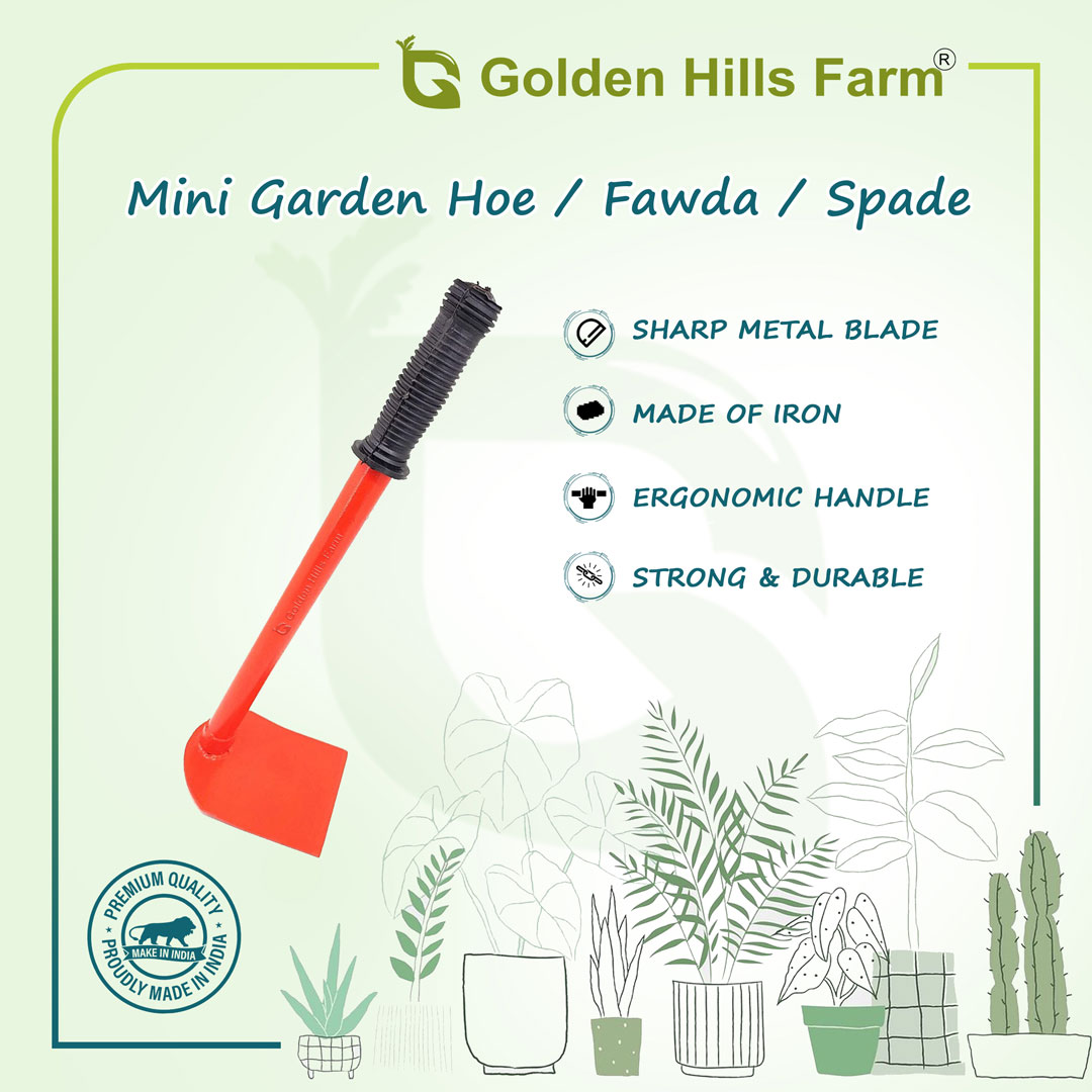 orange garden Mini hoe