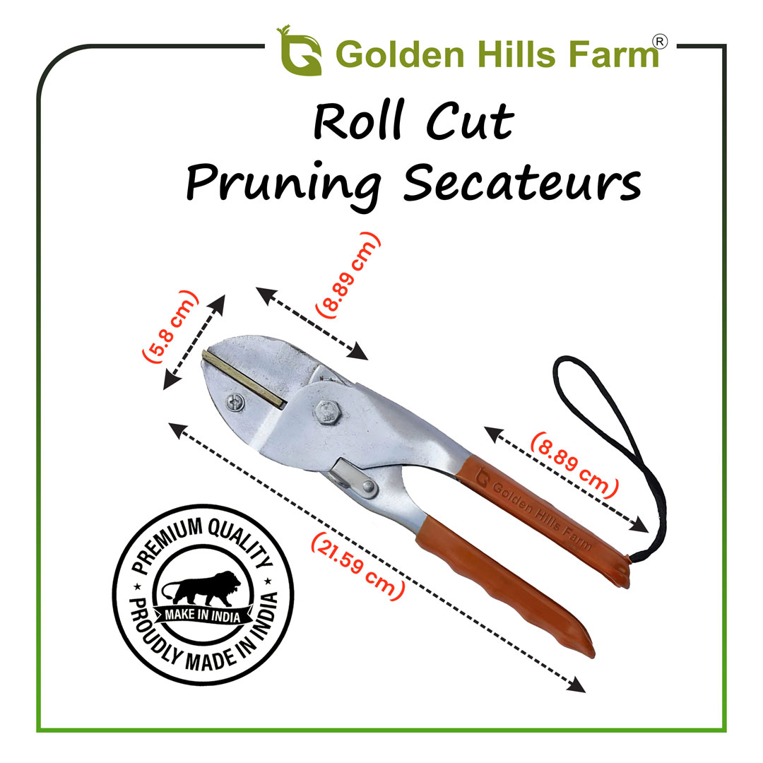 Roll Cut Pruning Secateurs