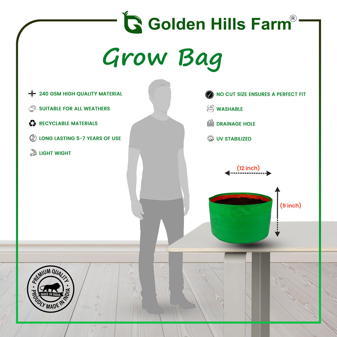 12x9 HDPE Grow Bag